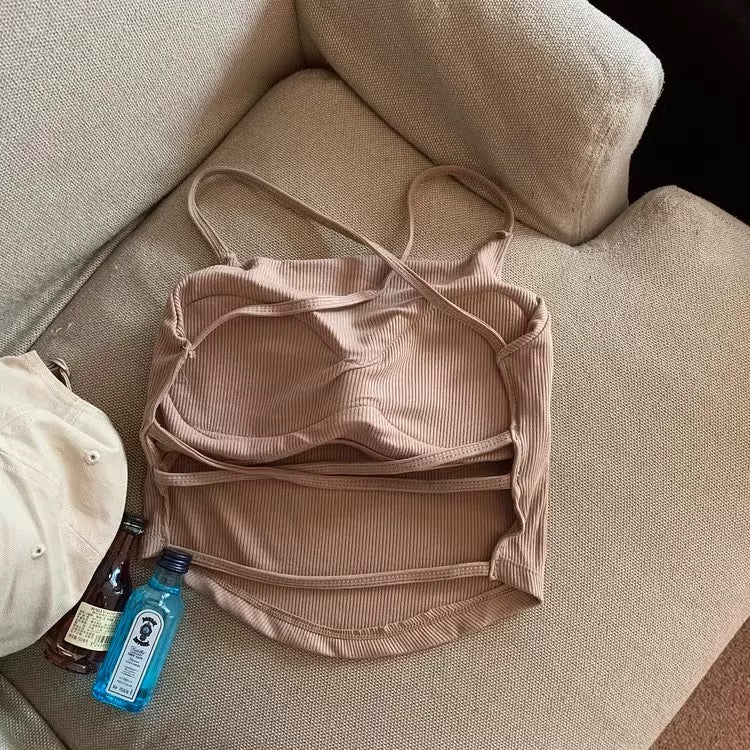 LA X-Fit Built-in Bra Top